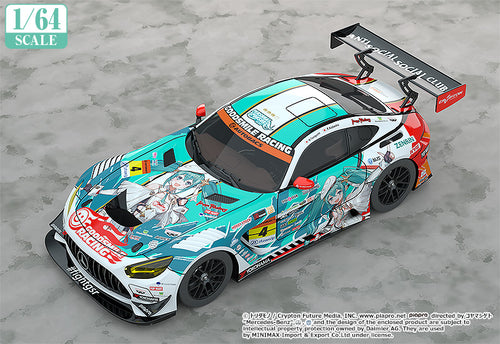 GOOD SMILE RACING - 1/64 Good Smile Hatsune Miku AMG 2023 Season Opening Ver. (Rerelease), Scale figures product photograph published by Good Smile Company