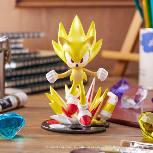 Sonic the Hedgehog - PalVerse Palé. 「SONIC THE HEDGEHOG」 SUPER SONIC Figure, Scale figures product photograph published by Good Smile Company