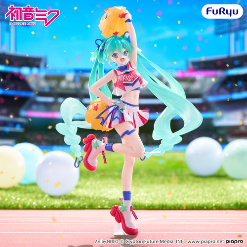 Hatsune Miku - Muchute Figure -Cheerleader ver.-, Scale figures product photograph published by Good Smile Company