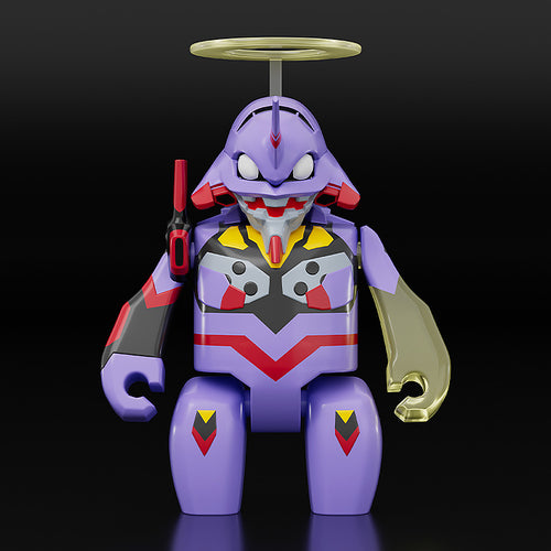Rebuild of Evangelion - BRICKROID Evangelion Unit-01: Awakened Ver. Figure, Scale figures product photograph published by Good Smile Company