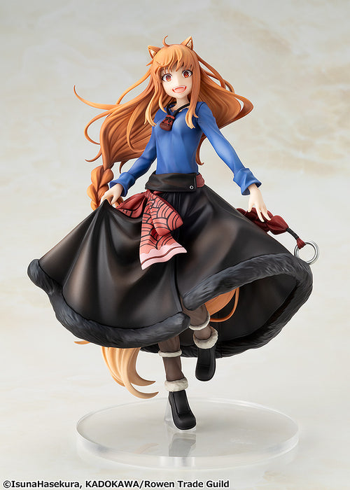 Spice and Wolf: MERCHANT MEETS THE WISE WOLF - Holo Non-scale Figure illustration by Jyuu Ayakura, Scale figures product photograph published by Good Smile Company