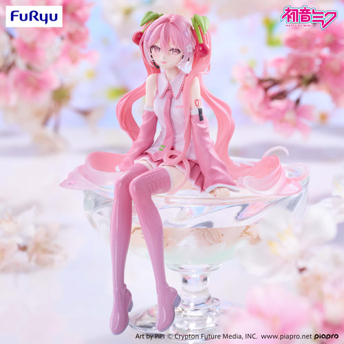 Hatsune Miku - Noodle Stopper Figure -Sakura Miku 2026 Smile ver.-, Scale figures product photograph published by Good Smile Company