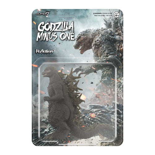 Toho ReAction Figures - Godzilla (Minus One), Toho ReAction action figure, Super7 product photograph