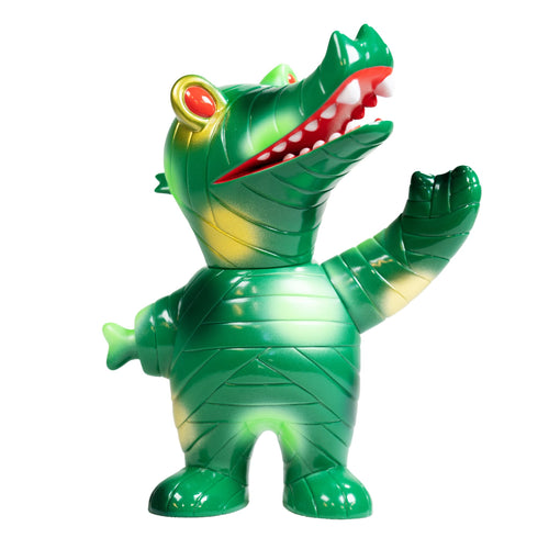 Super7 Japanese Vinyl - Mummy Gator (Green Spots), Super7 product photograph