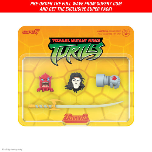 Teenage Mutant Ninja Turtles ULTIMATES! Wave 13 - Super Pack, Teenage Mutant Ninja Turtles ULTIMATES! action figure, Super7 product photograph