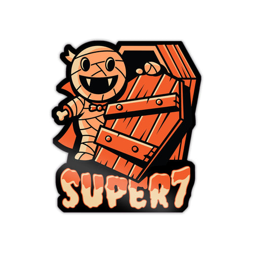 Mummy Boy Vinyl Sticker (March Monsters), Super7 product photograph