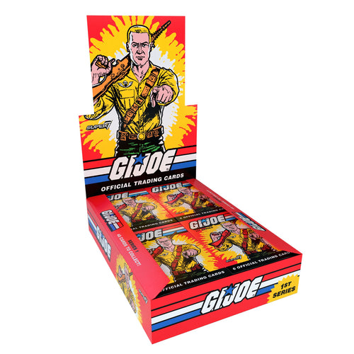 G.I. Joe Trading Cards - Series 1 - Flats Containing 24 Wax Packs, Super7 product photograph