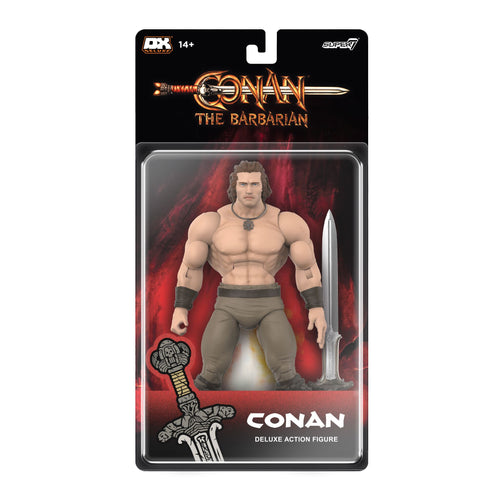 Conan the Barbarian Deluxe - Conan (Iconic Pose), Conan the Barbarian DELUXE action figure, Super7 product photograph