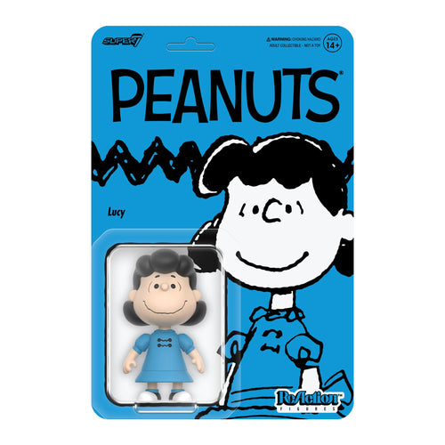 Peanuts ReAction Figures Wave 07 - Lucy, Peanuts ReAction action figure, Super7 product photograph