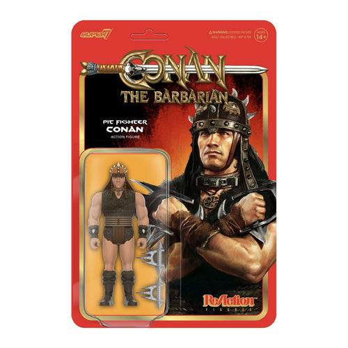 Conan the Barbarian ReAction Figures Wave 01 - Pit Fighter Conan, Conan the Barbarian ReAction action figure, Super7 product photograph