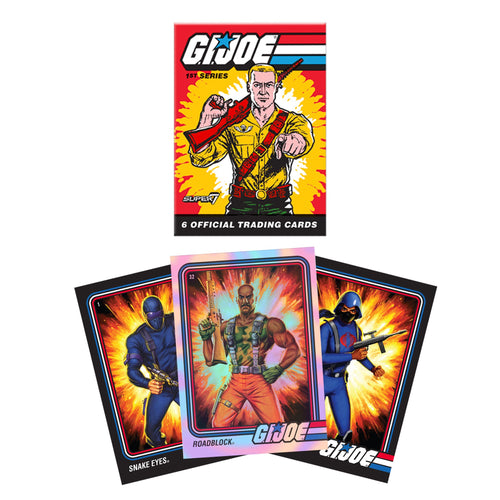 G.I. Joe Trading Cards - Series 1 Single Wax Pack, Super7 product photograph