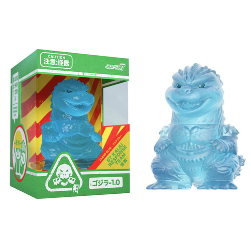 Toho FUN! FUN! - Godzilla Minus One (Clear Blue), Super7 product photograph