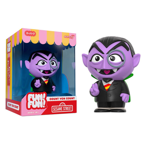 Sesame Street FUN! FUN! Wave 01 - Count Von Count, Super7 product photograph
