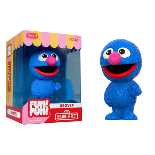 Sesame Street FUN! FUN! Wave 01 - Grover, Super7 product photograph