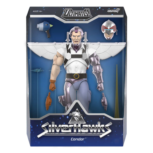 SilverHawks ULTIMATES! Wave 07 - Condor (Toon), SilverHawks ULTIMATES! action figure, Super7 product photograph