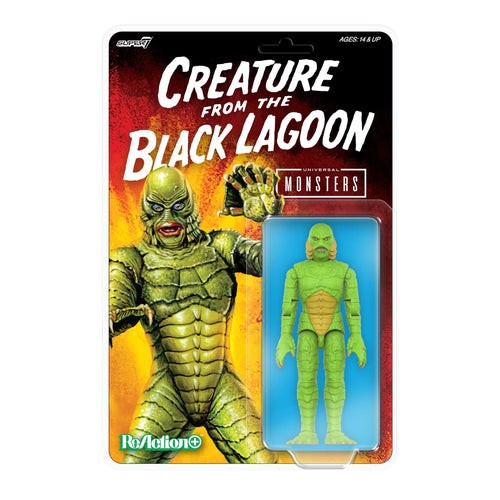 Universal Monsters ReAction+ Wave 01 - Creature from the Black Lagoon, Universal Monsters ReAction+ action figure, Super7 product photograph
