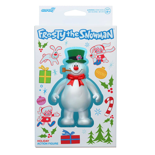 Frosty The Snowman ReAction Figures Wave 02 - Frosty the Snowman (Candy Box Inspired), Frosty The Snowman ReAction action figure, Super7 product photograph
