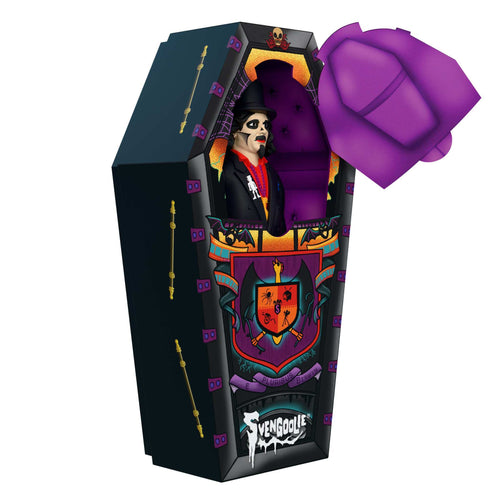 Svengoolie ReAction Figures Wave 04 - Svengoolie (Coffin Box), Svengoolie ReAction action figure, Super7 product photograph