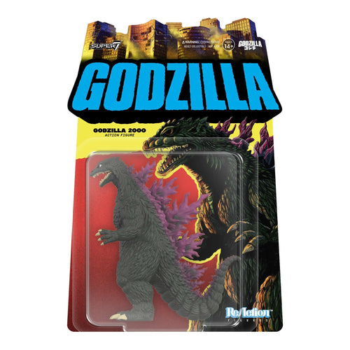 Toho ReAction Figures Wave 09 - Godzilla 2000, Toho ReAction action figure, Super7 product photograph