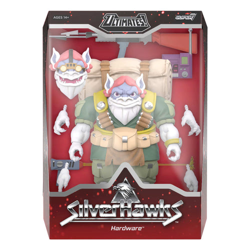 SilverHawks ULTIMATES! Wave 07 - Hardware (Toon), SilverHawks ULTIMATES! action figure, Super7 product photograph