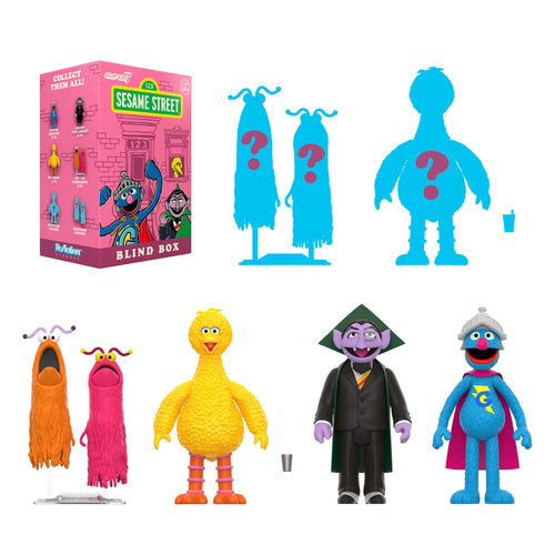 Sesame Street Blind Box Wave 02 - Individual Blind Box, Super7 product photograph