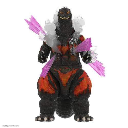 Toho ULTIMATES! - Final Battle Godzilla (LED Lightup), Toho ULTIMATES! action figure, Super7 product photograph
