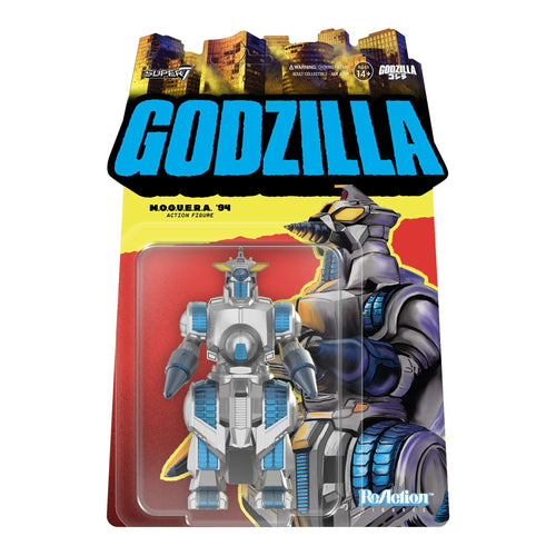 Toho ReAction Figures Wave 09 - M.O.G.U.E.R.A., Toho ReAction action figure, Super7 product photograph