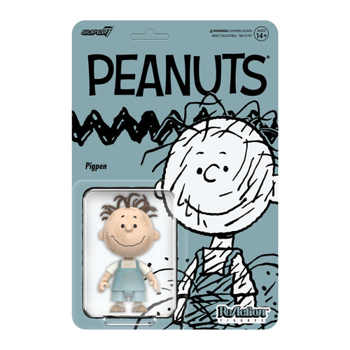 Peanuts ReAction Figures Wave 08 - Pigpen, Peanuts ReAction action figure, Super7 product photograph