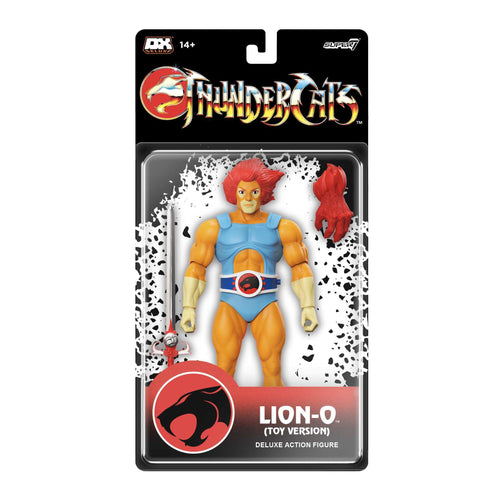 ThunderCats DELUXE Wave 03 - Lion-O (Toy Recolor), ThunderCats DELUXE action figure, Super7 product photograph