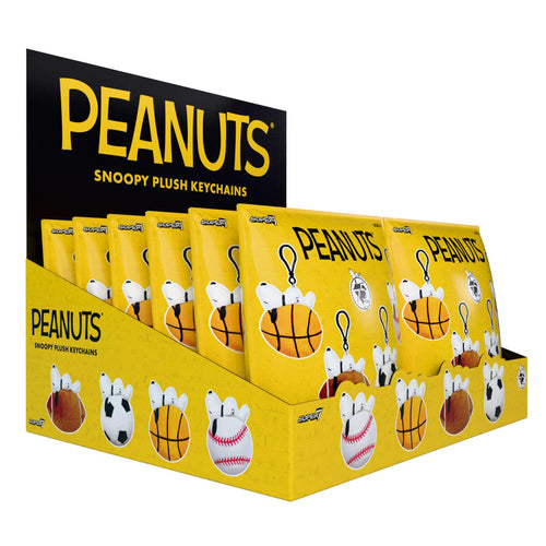 Peanuts Super Duper Plush Keychain Blind Bags Wave 01A - Blind Bag Flat, Peanuts Super Duper Plush action figure, Super7 product photograph