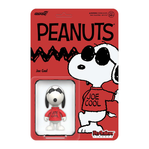 Peanuts ReAction Figures Wave 08 - Joe Cool, Peanuts ReAction action figure, Super7 product photograph