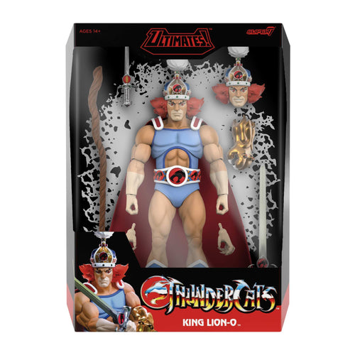 ThunderCats ULTIMATES! Wave 14 - King Lion-O, ThunderCats ULTIMATES! action figure, Super7 product photograph