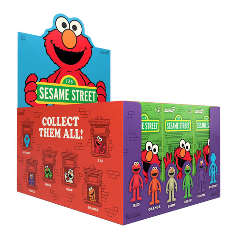 Sesame Street Blind Box Wave 04 - Elmo Blind Box Flat, Super7 product photograph