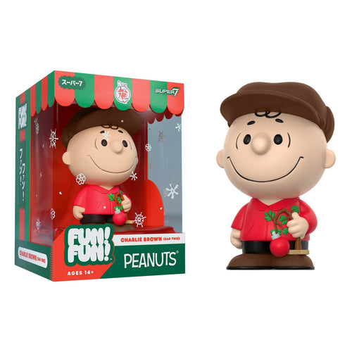 Peanuts FUN! FUN! Wave 03 (Holiday) - Charlie Brown (Sad Tree), Super7 product photograph
