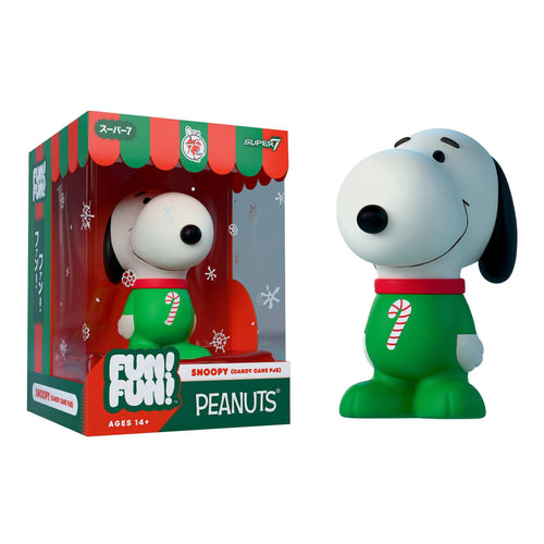Peanuts FUN! FUN! Wave 03 (Holiday) - Snoopy (Candy Cane PJs), Super7 product photograph