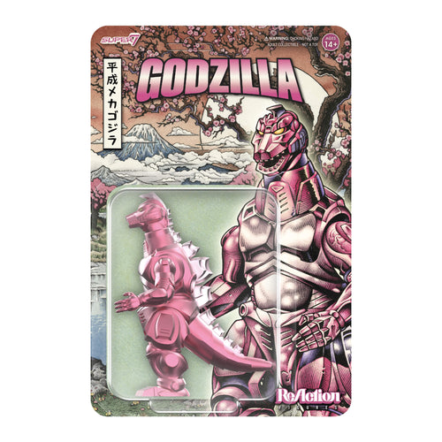 Toho ReAction Figures - Mechagodzilla '93 (Cherry Blossom Festival), Toho ReAction action figure, Super7 product photograph
