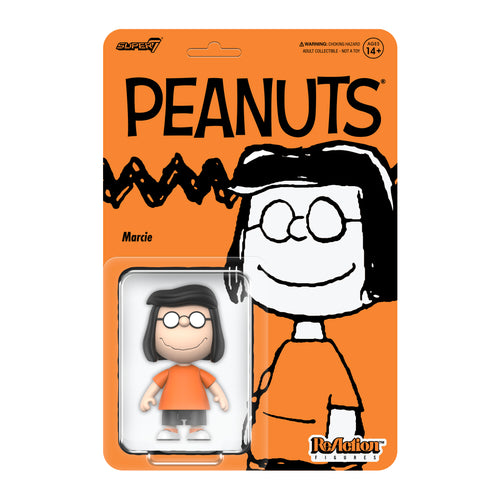 Peanuts ReAction Figures Wave 09 - Marcie, Peanuts ReAction action figure, Super7 product photograph