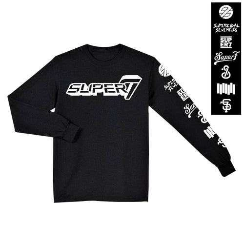 Super7 Long Sleeve - Super7 Logo, Super7 product photograph