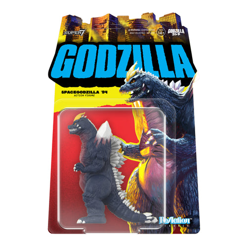Toho ReAction Figures Wave 11 - SpaceGodzilla, Toho ReAction action figure, Super7 product photograph