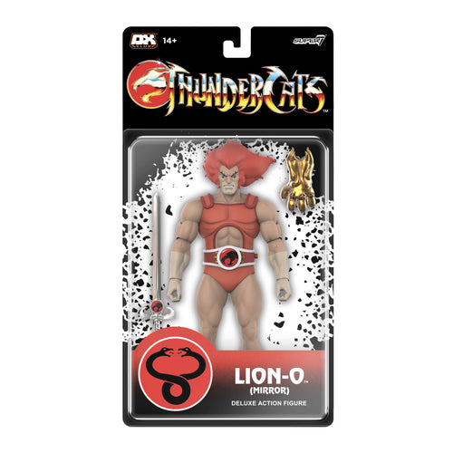 ThunderCats DELUXE Wave 04 - Lion-O (Mirror), ThunderCats DELUXE action figure, Super7 product photograph