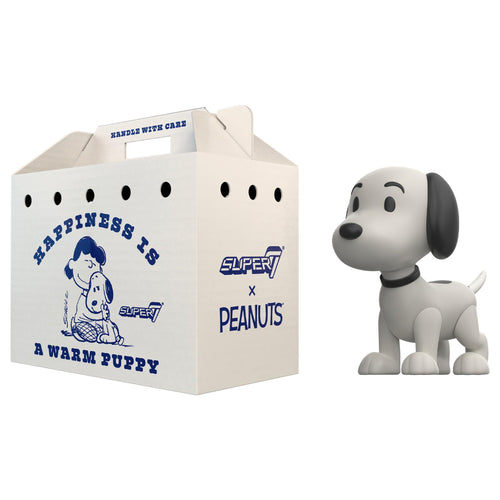 Peanuts ReAction Figures - Snoopy (Puppy), Peanuts ReAction action figure, Super7 product photograph