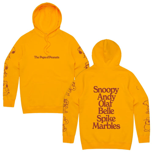 Peanuts Fleece - Family (Hoodie, Orange), Super7 product photograph