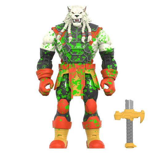 Invincible DELUXE - Battle Beast (Colossus of Emsiu Blood Splatter), Invincible DELUXE action figure, Super7 product photograph