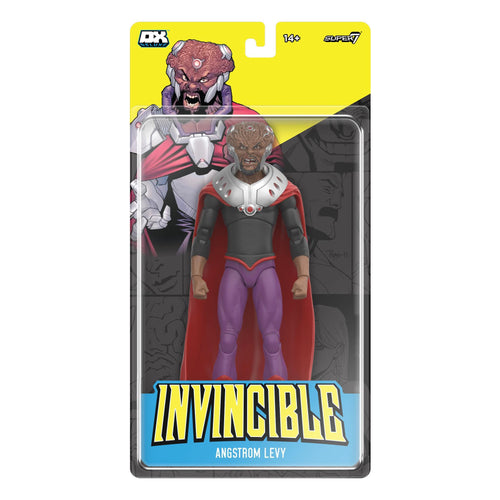 Invincible DELUXE Wave 01 - Angstrom Levy, Invincible DELUXE action figure, Super7 product photograph