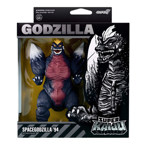 Toho Super Kaiju Wave 04 - SpaceGodzilla '94, Super7 product photograph