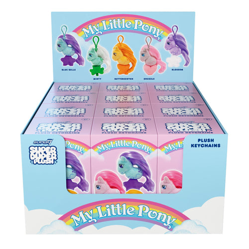 My Little Pony Super Duper Plush Blind Box Wave 01 - Blind Box Flat (Wide), My Little Pony Super Duper Plush action figure, Super7 product photograph