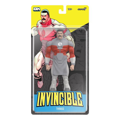 Invincible DELUXE Wave 01 - Thragg, Invincible DELUXE action figure, Super7 product photograph