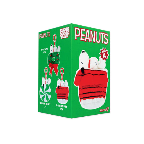 Peanuts Super Duper Plush Blind Box Wave 04 (Holiday) - Individual Blind Box, Peanuts Super Duper Plush action figure, Super7 product photograph