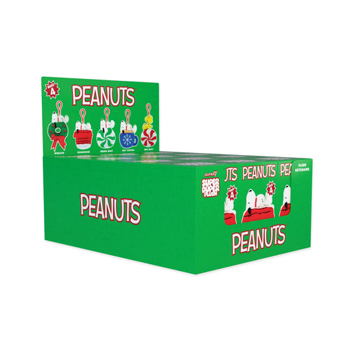 Peanuts Super Duper Plush Blind Box Wave 04 (Holiday) - Blind Box Flat (Wide), Peanuts Super Duper Plush action figure, Super7 product photograph
