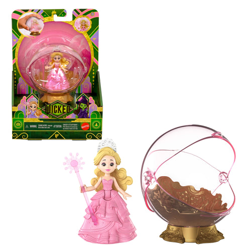 Universal Pictures’ Wicked Glinda's Floating Bubble Toy With Vehicle & Glinda Small Doll, Wicked product photograph published by Mattel